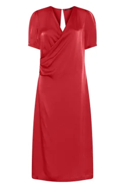New Bruuns Bazaar EuterpaBBNemi dress - Deep Claret