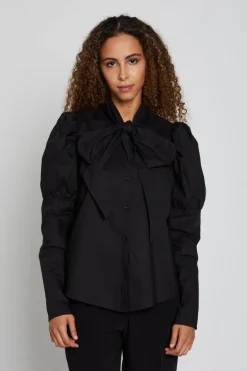 New Bruuns Bazaar FarinosaBBZekia shirt - Black