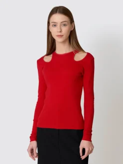 Hot Bruuns Bazaar FionaBZBox top - Vurig rood