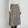 Outlet Bruuns Bazaar FloretBBAmattas skirt - Sand Black