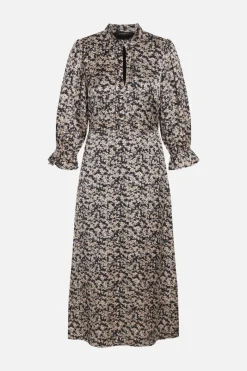 Clearance Bruuns Bazaar FloretBBClarena dress - Sand Black