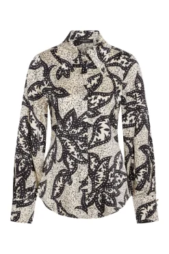 Sale Bruuns Bazaar FloretBBElas shirt - Sand print