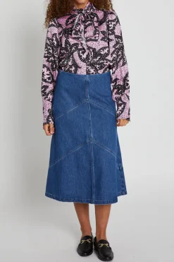 Best Bruuns Bazaar FloretBBHayetta shirt - Pink print