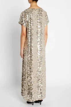 Best Bruuns Bazaar FoliumBBBiara dress - Silver