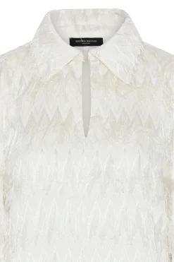 Discount Bruuns Bazaar FrillyBBArmade dress - Snow White