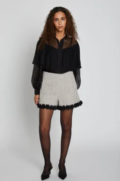 Hot Bruuns Bazaar FumewortBBNadinus shorts - Grey Check