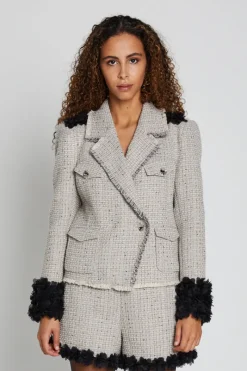 Online Bruuns Bazaar FumewortBBZohie blazer - Grey Check