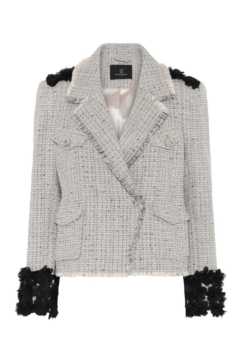 Online Bruuns Bazaar FumewortBBZohie blazer - Grey Check