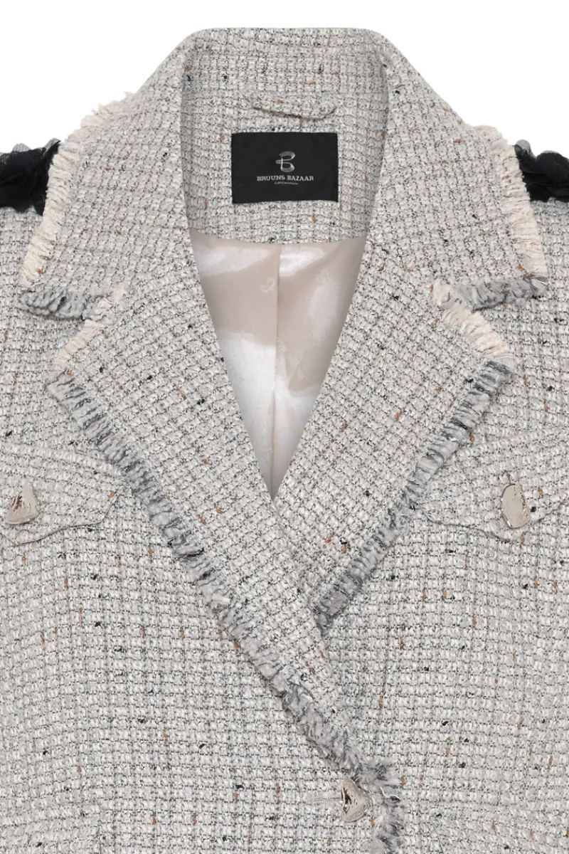 Online Bruuns Bazaar FumewortBBZohie blazer - Grey Check