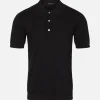 Outlet Bruuns Bazaar Gerhard Polo s/s - Black