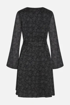 New Bruuns Bazaar GrapeBBFrai jurk - Zwart/Witte stippen