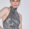 Online Bruuns Bazaar GroundberryBBDuro top - Zwart met zilver