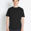 Online Bruuns Bazaar GusBBLogo T-shirt - Zwart