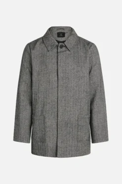 Discount Bruuns Bazaar HaringBBMarty jas - Zwart