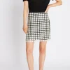 New Bruuns Bazaar HedyscepeBBAluma skirt - Black w silver