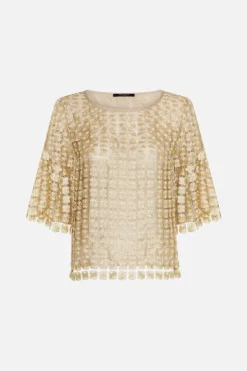 Sale Bruuns Bazaar HedyscepeBBCarisa blouse - Gold