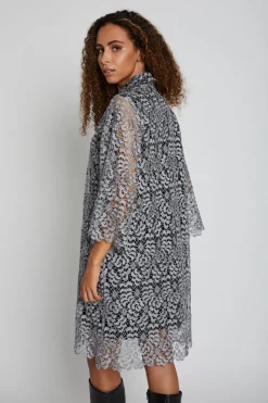 New Bruuns Bazaar Ixia Bignon jurk - Grijs