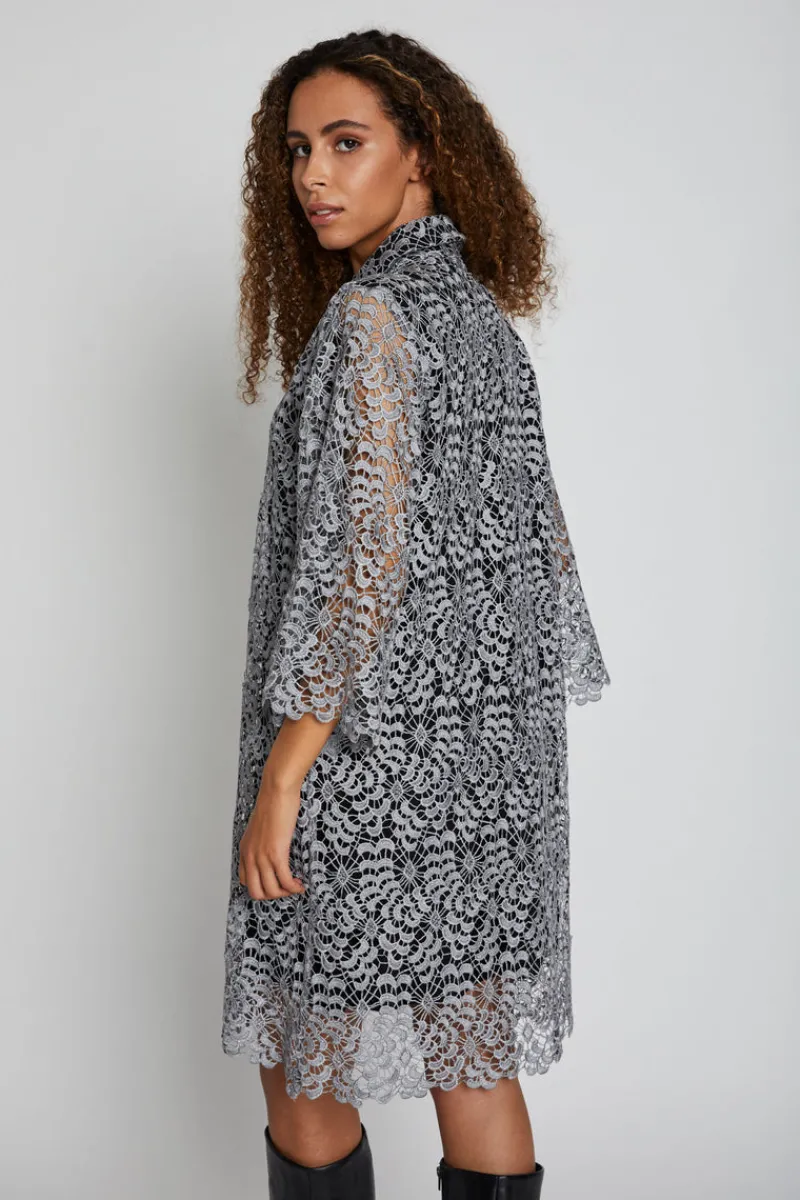New Bruuns Bazaar Ixia Bignon jurk - Grijs
