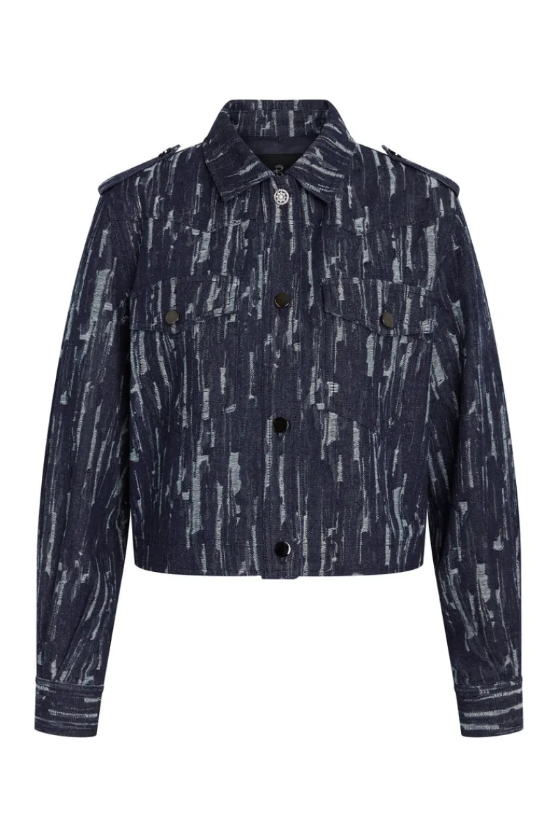 Hot Bruuns Bazaar IxoraBBGingea jas - Donkerblauw