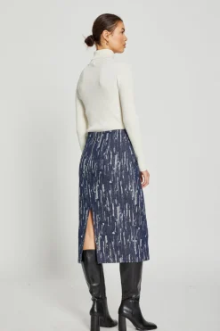 Clearance Bruuns Bazaar IxoraBBTanella rok - Donkerblauw