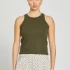 Best Bruuns Bazaar KatyBB Rib Tanktop - Diepe diepten