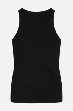 Best Bruuns Bazaar KatyBB Rib Tanktop - Zwart