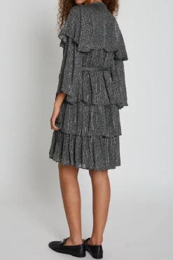 Discount Bruuns Bazaar LaurusBBMarisan jurk - Zwarte print