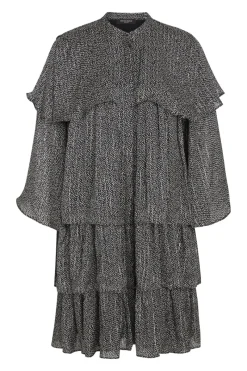 Discount Bruuns Bazaar LaurusBBMarisan jurk - Zwarte print