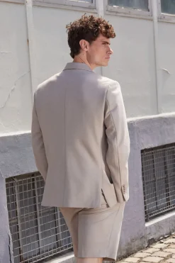 Hot Bruuns Bazaar LayBBFranco blazer - Beige gemêleerd
