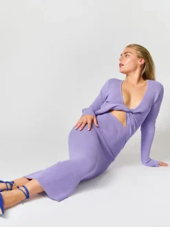 Online Bruuns Bazaar LelaBZJenner jurk - Lavendel