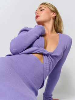 Online Bruuns Bazaar LelaBZJenner jurk - Lavendel