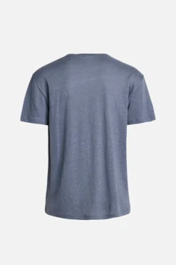 Discount Bruuns Bazaar LinnenBBRond T-shirt - Flint