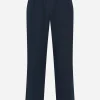 Discount Bruuns Bazaar LinowBBLarkin pants - Navy Blazer