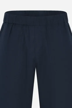 Discount Bruuns Bazaar LinowBBLarkin pants - Navy Blazer