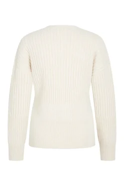 Discount Bruuns Bazaar LobataBBCarine knit cardigan - Snow White / Sand
