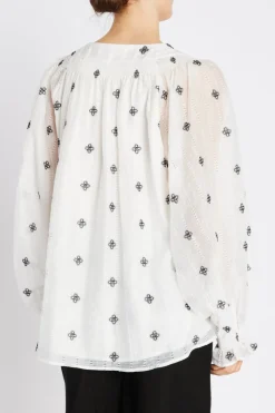 Online Bruuns Bazaar MarshBBAlini blouse - Snow White