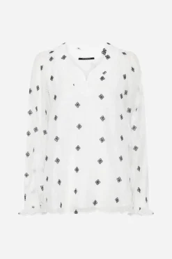 Online Bruuns Bazaar MarshBBAlini blouse - Snow White