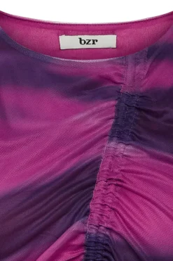 Sale Bruuns Bazaar MelaBZCrinckle jurk - Roze AOP
