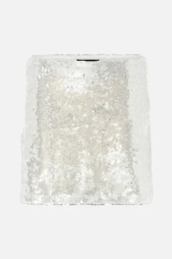 Fashion Bruuns Bazaar MossroseBBJoan skirt - White w Silver