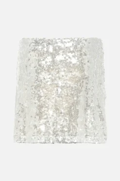 Fashion Bruuns Bazaar MossroseBBJoan skirt - White w Silver