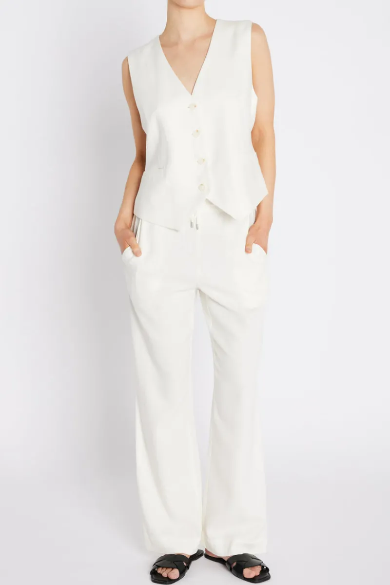 Hot Bruuns Bazaar OxalisBBBielle Waistcoat - Snow White