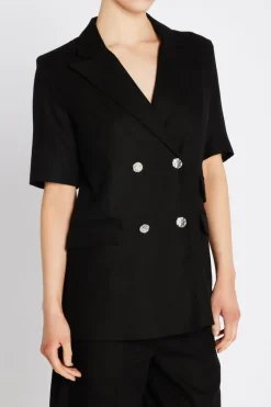 Best Bruuns Bazaar OxalisBBDajla blazer - Black