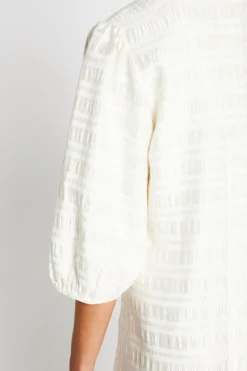 Outlet Bruuns Bazaar PentziaBBMajlyas dress - Snow White