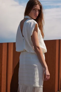 New Bruuns Bazaar PentziaBBMalisa dress - Snow White