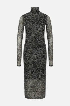 New Bruuns Bazaar PhloxBBMira jurk - Donker AOP