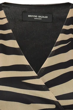 Outlet Bruuns Bazaar PhloxBBNora jurk - Beige/zwart