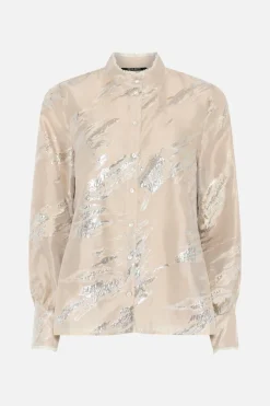 Online Bruuns Bazaar PlantagoBBCharlotta shirt - Light Gold