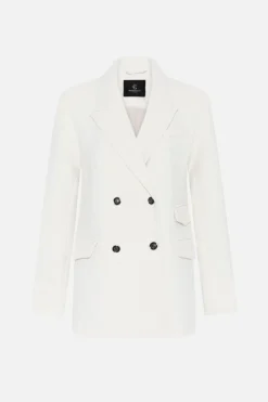 New Bruuns Bazaar PlatanusBBLinday blazer - Snow White