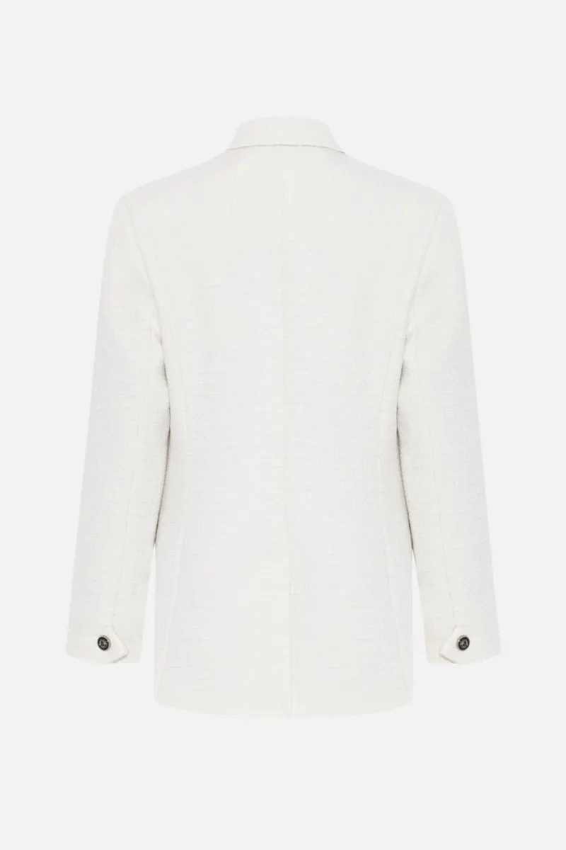 New Bruuns Bazaar PlatanusBBLinday blazer - Snow White