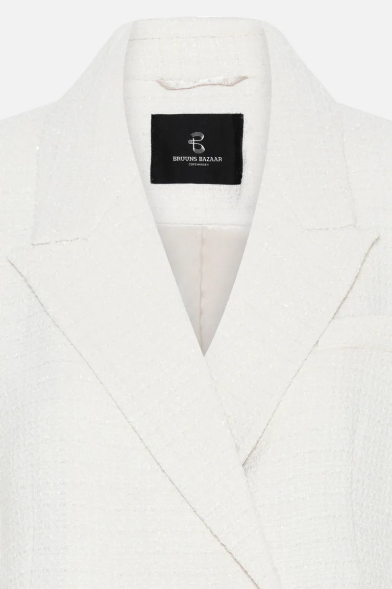 New Bruuns Bazaar PlatanusBBLinday blazer - Snow White